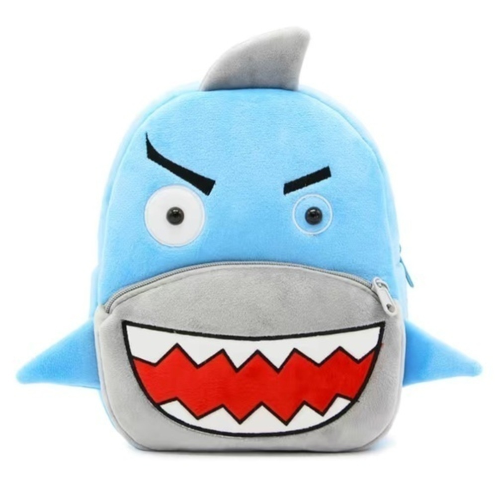 Children’s shark backpack. New. Second photo for size only